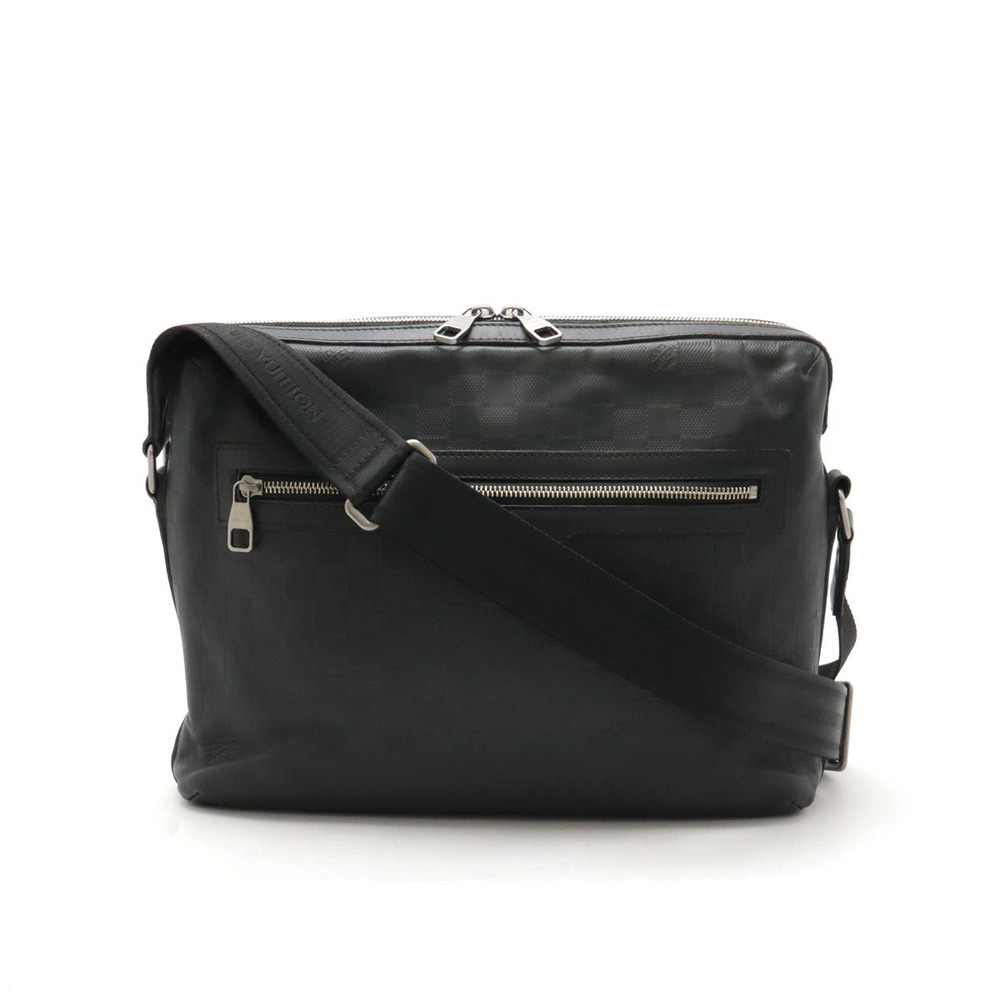LOUIS VUITTON Damier Infini Calypso Shoulder Bag Messenger Onyx Black
